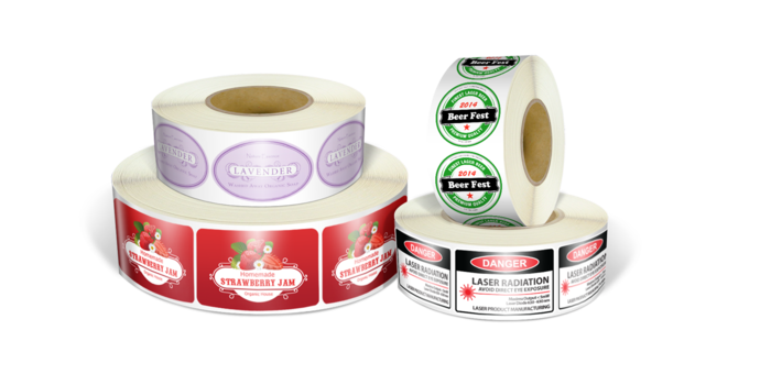 Roll Vinyl Labels